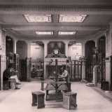 La sala d'aspetto dell'albergo diurno (foto dall'archivio Paolo Marturano)